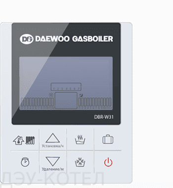 Настенный газовый двухконтурный котел Daewoo DGB‐160 MSC